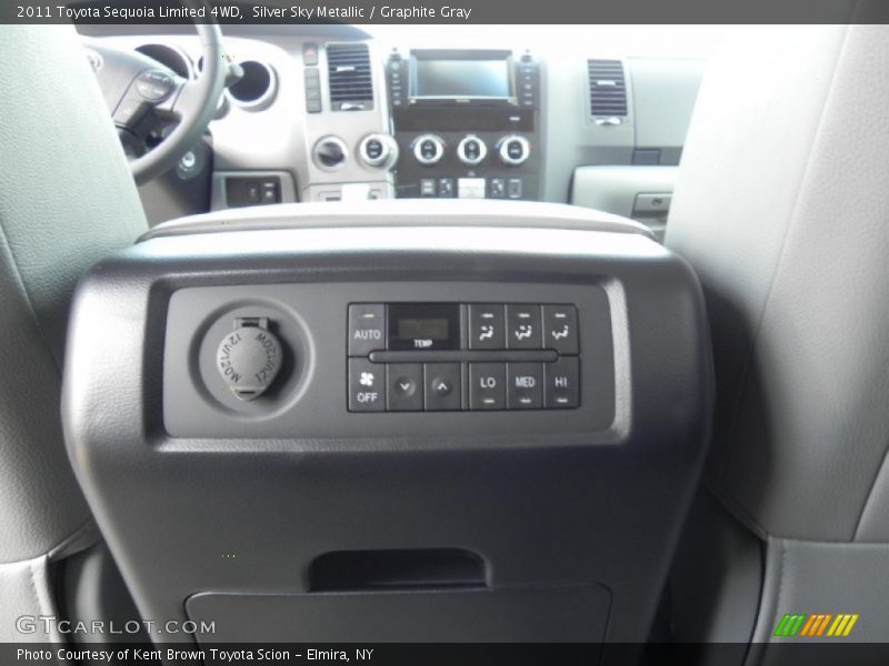 Silver Sky Metallic / Graphite Gray 2011 Toyota Sequoia Limited 4WD