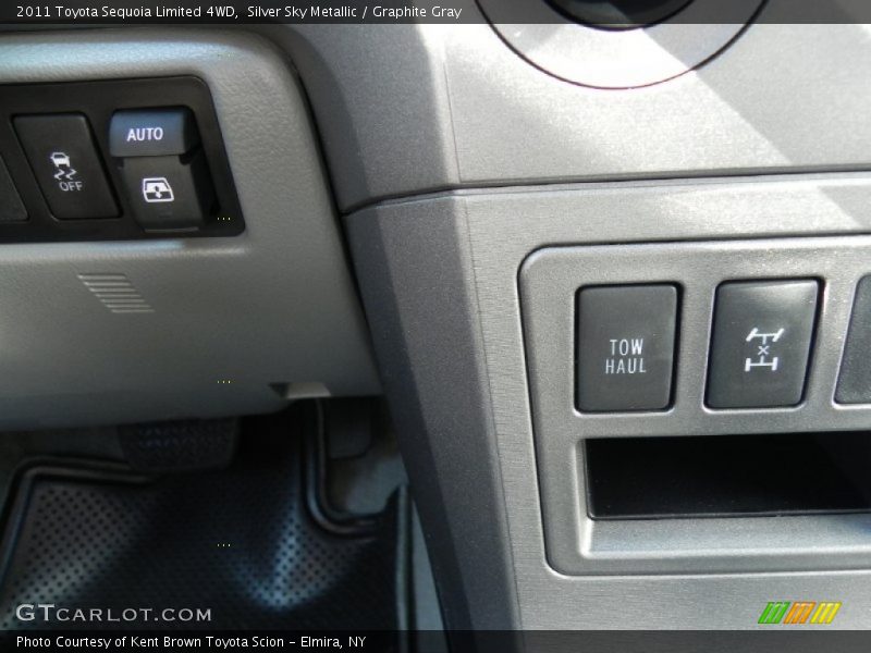 Silver Sky Metallic / Graphite Gray 2011 Toyota Sequoia Limited 4WD