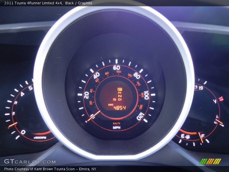 Black / Graphite 2011 Toyota 4Runner Limited 4x4