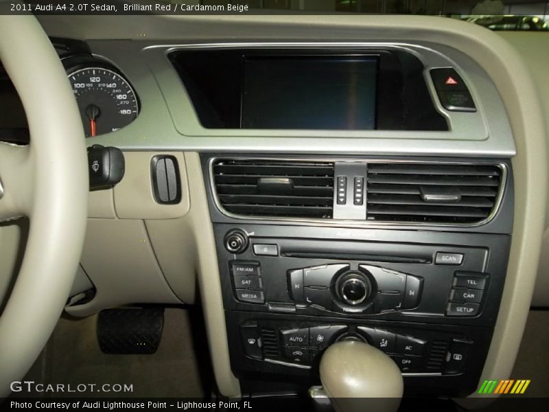 Brilliant Red / Cardamom Beige 2011 Audi A4 2.0T Sedan