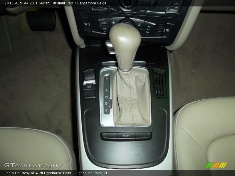 Brilliant Red / Cardamom Beige 2011 Audi A4 2.0T Sedan