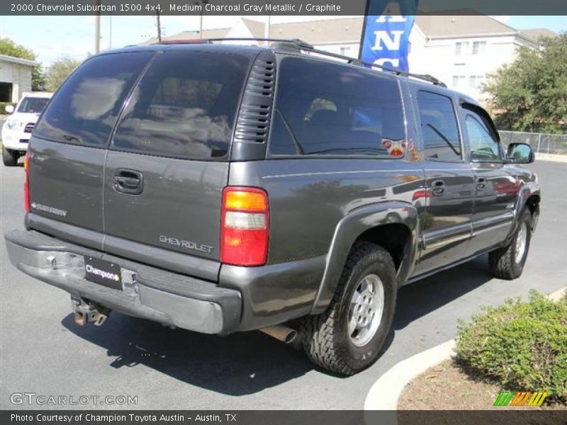 Medium Charcoal Gray Metallic / Graphite 2000 Chevrolet Suburban 1500 4x4