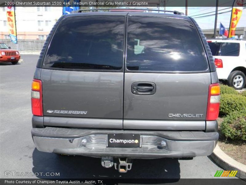 Medium Charcoal Gray Metallic / Graphite 2000 Chevrolet Suburban 1500 4x4