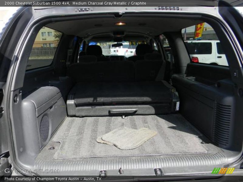 Medium Charcoal Gray Metallic / Graphite 2000 Chevrolet Suburban 1500 4x4