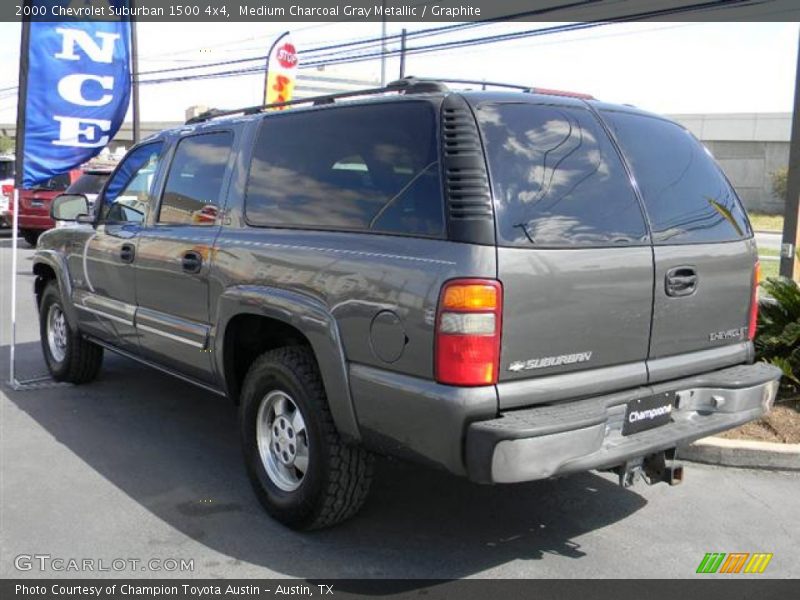Medium Charcoal Gray Metallic / Graphite 2000 Chevrolet Suburban 1500 4x4