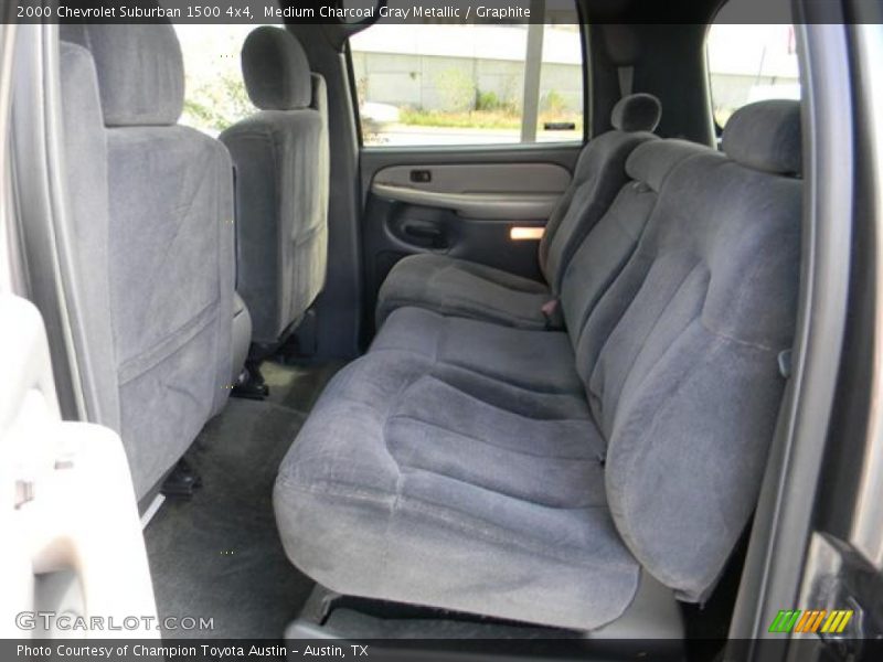 Medium Charcoal Gray Metallic / Graphite 2000 Chevrolet Suburban 1500 4x4