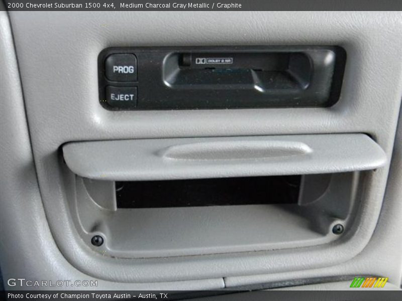 Medium Charcoal Gray Metallic / Graphite 2000 Chevrolet Suburban 1500 4x4