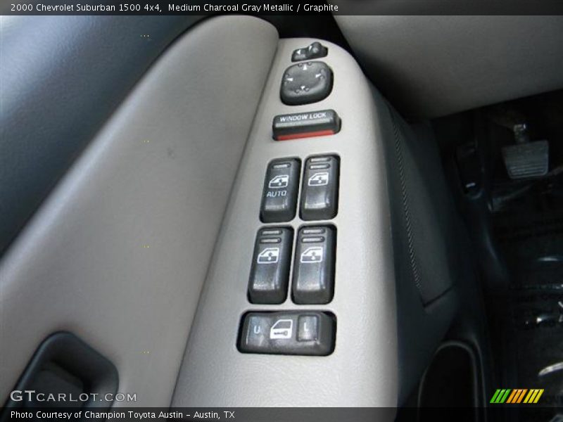 Medium Charcoal Gray Metallic / Graphite 2000 Chevrolet Suburban 1500 4x4