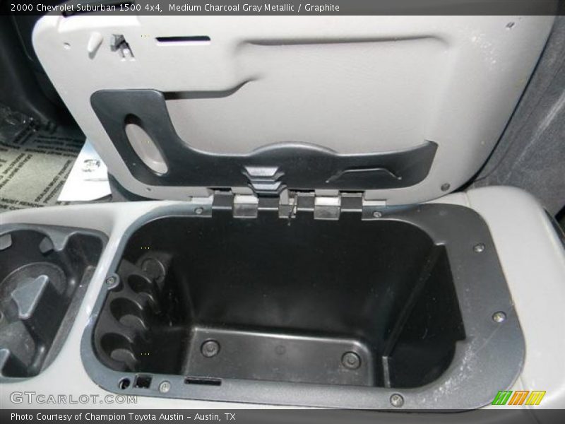 Medium Charcoal Gray Metallic / Graphite 2000 Chevrolet Suburban 1500 4x4