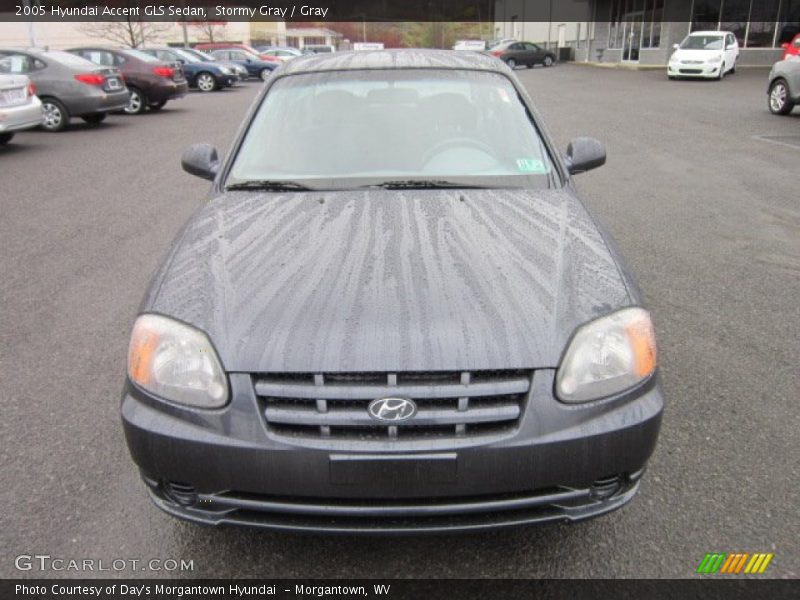 Stormy Gray / Gray 2005 Hyundai Accent GLS Sedan
