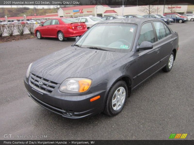 Stormy Gray / Gray 2005 Hyundai Accent GLS Sedan