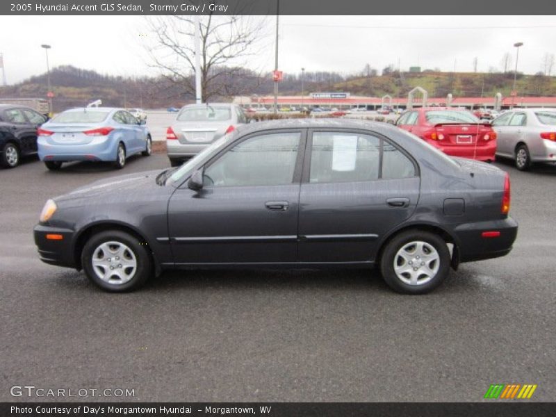 Stormy Gray / Gray 2005 Hyundai Accent GLS Sedan
