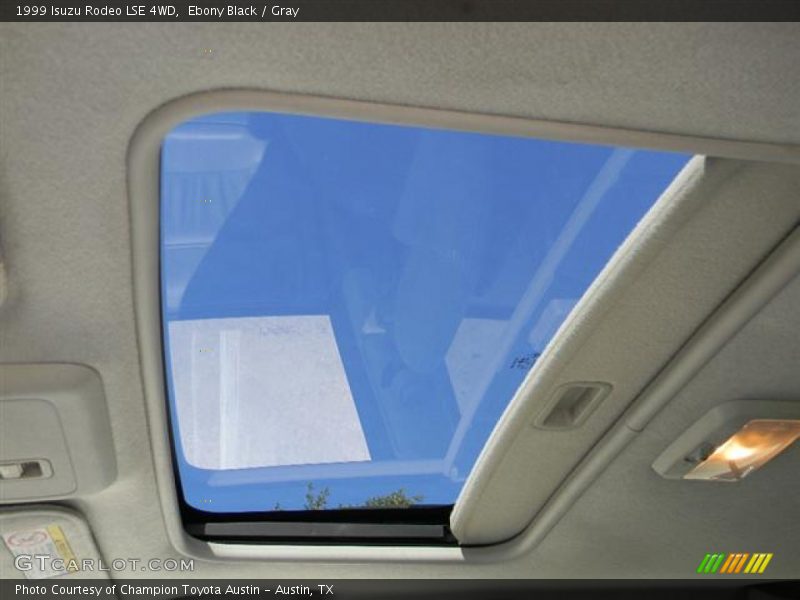 Ebony Black / Gray 1999 Isuzu Rodeo LSE 4WD