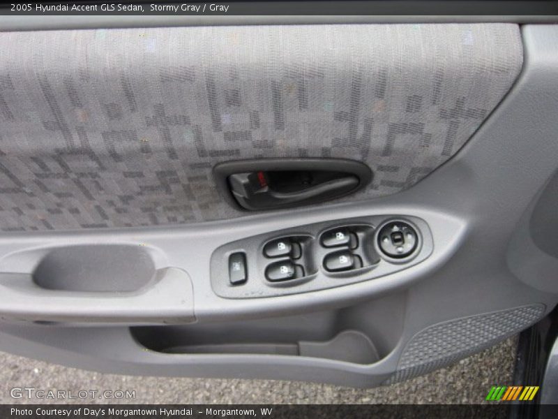 Stormy Gray / Gray 2005 Hyundai Accent GLS Sedan