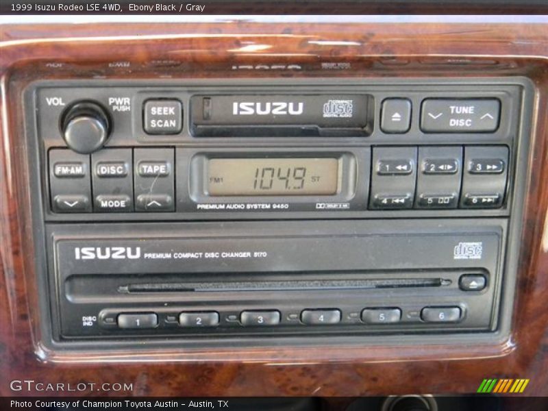 Audio System of 1999 Rodeo LSE 4WD