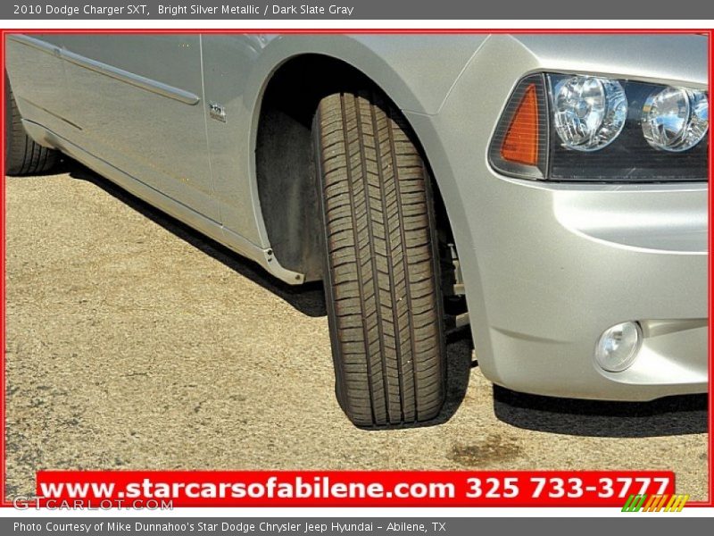 Bright Silver Metallic / Dark Slate Gray 2010 Dodge Charger SXT
