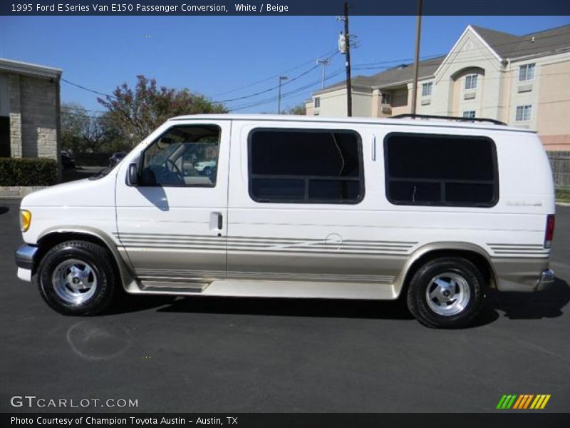  1995 E Series Van E150 Passenger Conversion White
