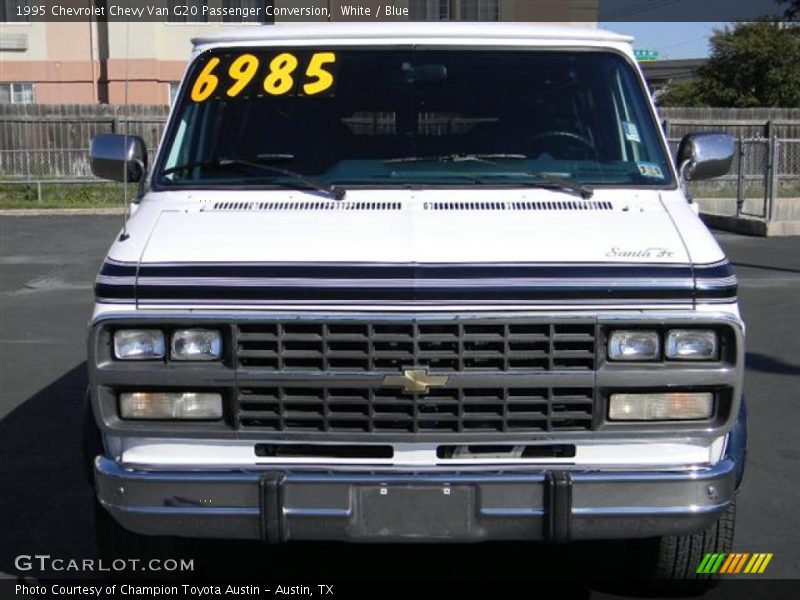  1995 Chevy Van G20 Passenger Conversion White