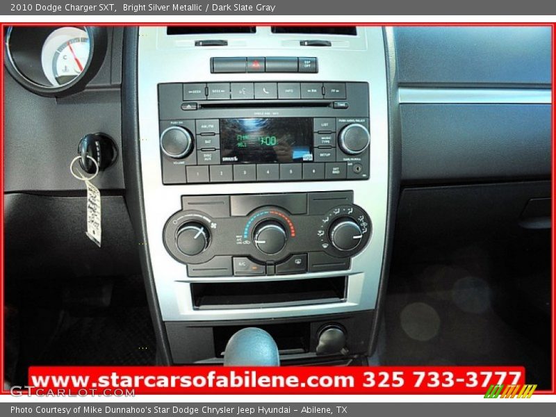 Bright Silver Metallic / Dark Slate Gray 2010 Dodge Charger SXT
