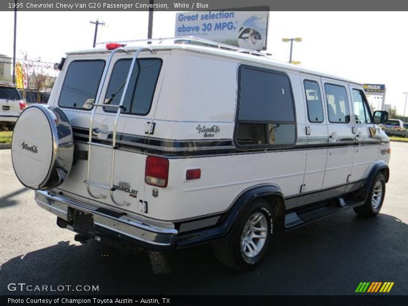  1995 Chevy Van G20 Passenger Conversion White