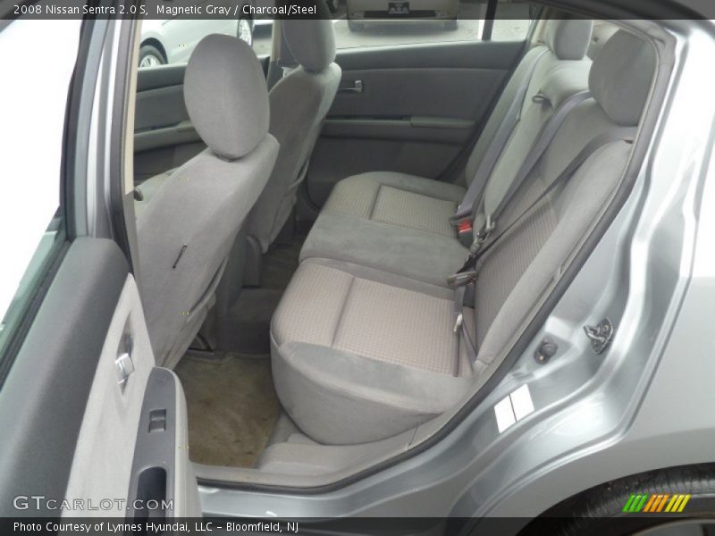 Magnetic Gray / Charcoal/Steel 2008 Nissan Sentra 2.0 S