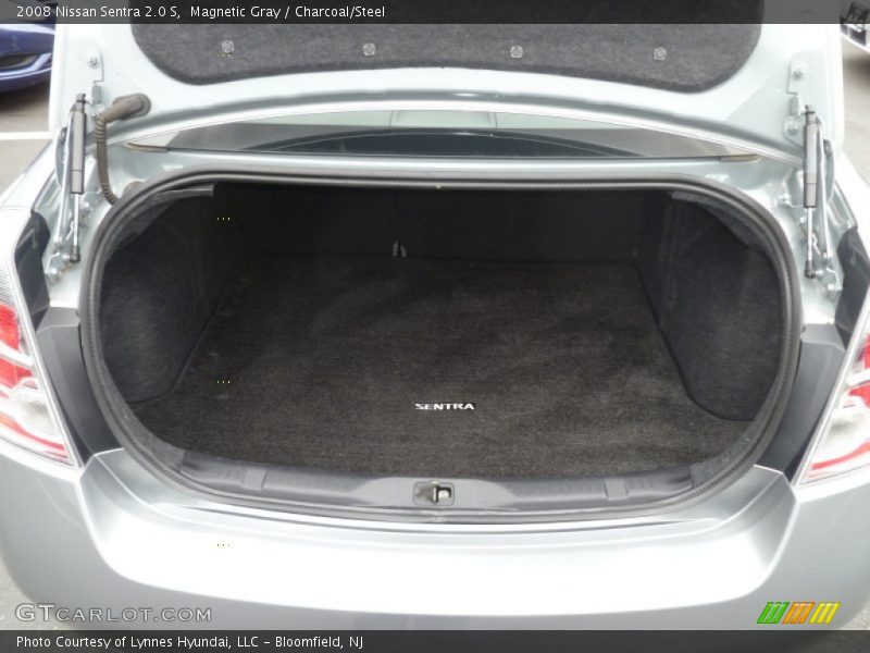 Magnetic Gray / Charcoal/Steel 2008 Nissan Sentra 2.0 S