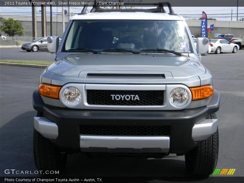 Silver Fresco Metallic / Dark Charcoal 2011 Toyota FJ Cruiser 4WD