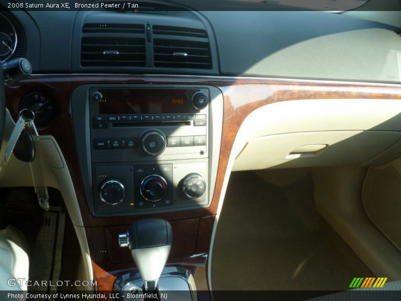 Bronzed Pewter / Tan 2008 Saturn Aura XE