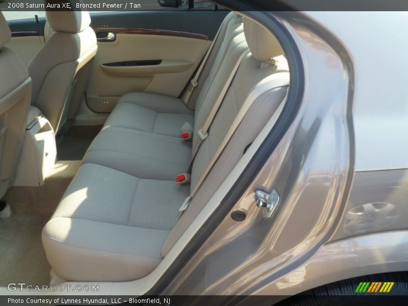 Bronzed Pewter / Tan 2008 Saturn Aura XE