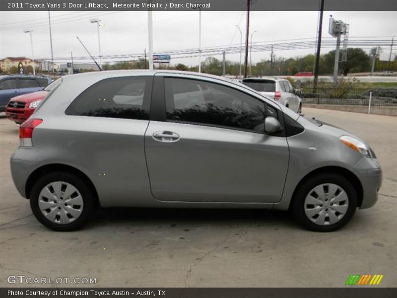 Meteorite Metallic / Dark Charcoal 2011 Toyota Yaris 3 Door Liftback