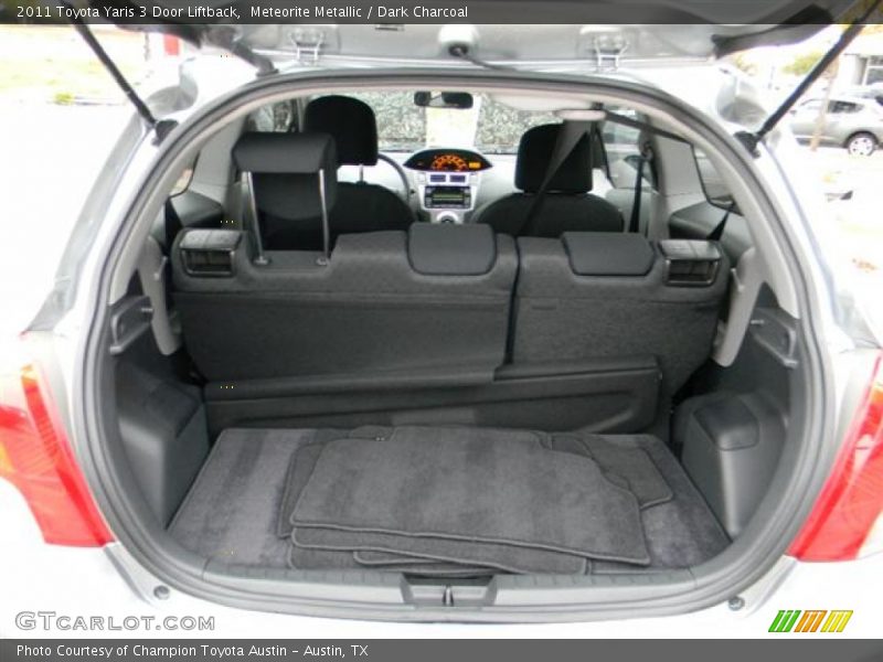 Meteorite Metallic / Dark Charcoal 2011 Toyota Yaris 3 Door Liftback