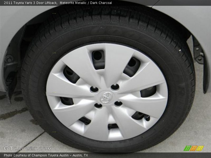 Meteorite Metallic / Dark Charcoal 2011 Toyota Yaris 3 Door Liftback
