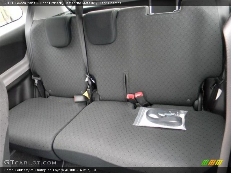Meteorite Metallic / Dark Charcoal 2011 Toyota Yaris 3 Door Liftback