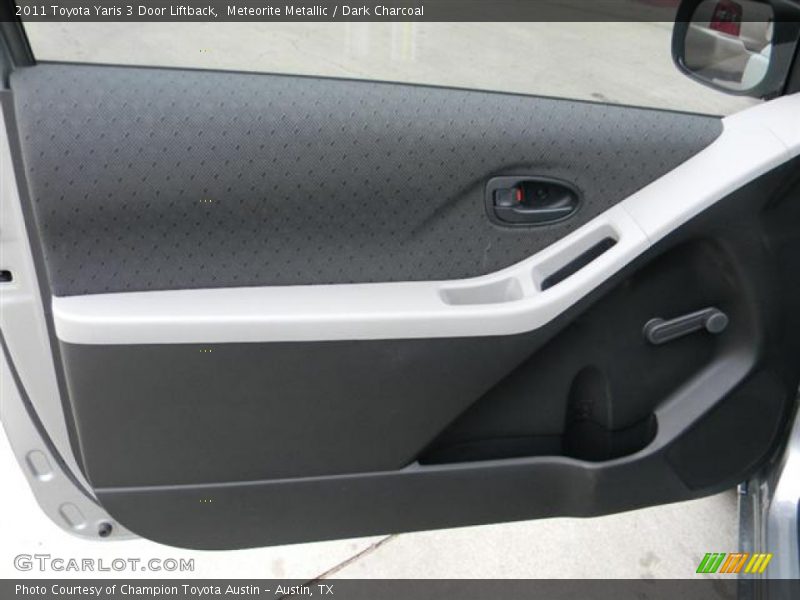 Meteorite Metallic / Dark Charcoal 2011 Toyota Yaris 3 Door Liftback