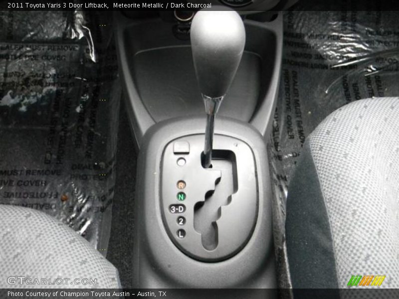  2011 Yaris 3 Door Liftback 4 Speed Automatic Shifter