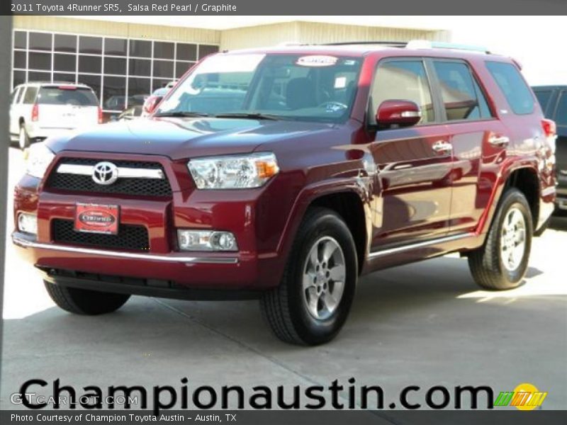 Salsa Red Pearl / Graphite 2011 Toyota 4Runner SR5