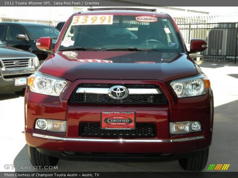 Salsa Red Pearl / Graphite 2011 Toyota 4Runner SR5
