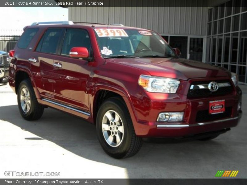 Salsa Red Pearl / Graphite 2011 Toyota 4Runner SR5