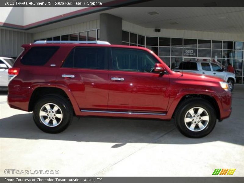 Salsa Red Pearl / Graphite 2011 Toyota 4Runner SR5