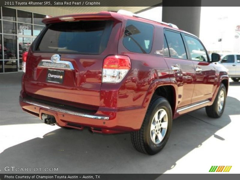 Salsa Red Pearl / Graphite 2011 Toyota 4Runner SR5