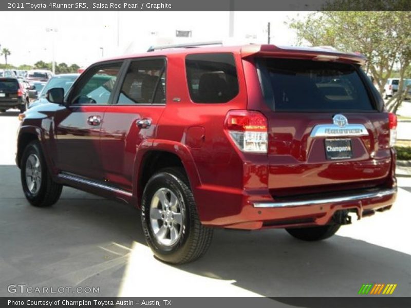 Salsa Red Pearl / Graphite 2011 Toyota 4Runner SR5