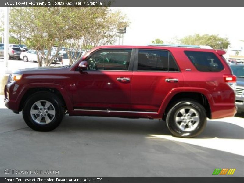 Salsa Red Pearl / Graphite 2011 Toyota 4Runner SR5