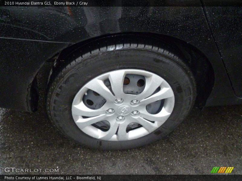 Ebony Black / Gray 2010 Hyundai Elantra GLS