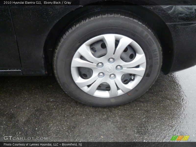 Ebony Black / Gray 2010 Hyundai Elantra GLS
