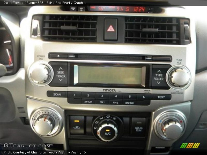 Salsa Red Pearl / Graphite 2011 Toyota 4Runner SR5