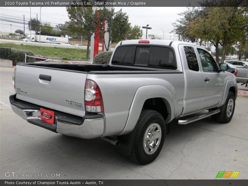 Silver Streak Mica / Graphite 2010 Toyota Tacoma V6 PreRunner Access Cab