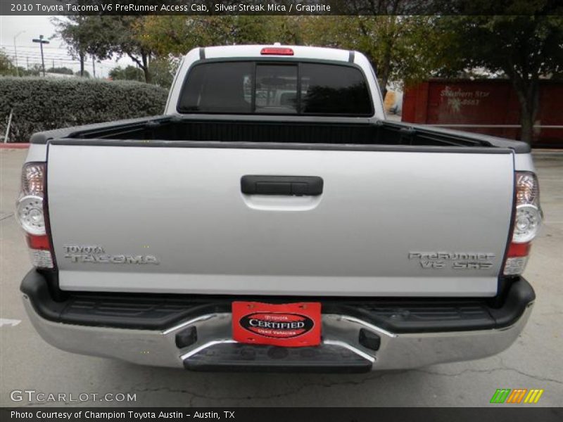 Silver Streak Mica / Graphite 2010 Toyota Tacoma V6 PreRunner Access Cab