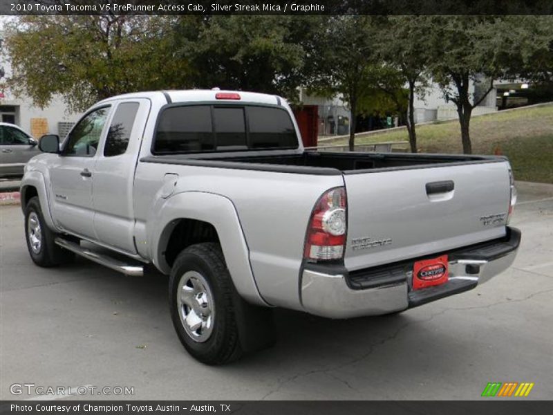 Silver Streak Mica / Graphite 2010 Toyota Tacoma V6 PreRunner Access Cab