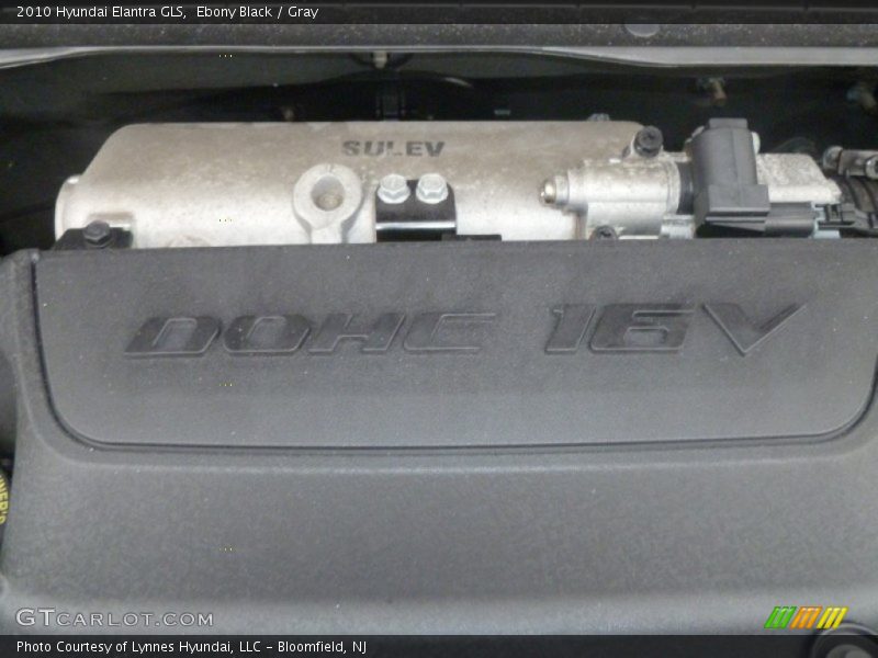 Ebony Black / Gray 2010 Hyundai Elantra GLS