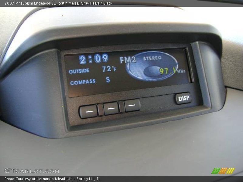 Satin Meisai Gray Pearl / Black 2007 Mitsubishi Endeavor SE